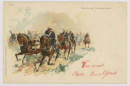 Litho, Reitende Garde-Artill - Illustrateur, Zimmer (z4019) - Regiments