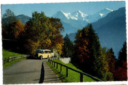 Beatenberg- Postauto Mit Eiger -monch Jungfrau - Beatenberg