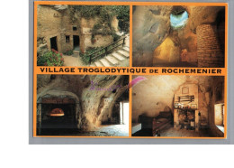 DOUE LA FONTAINE 49 - Le Village Troglodytique De ROCHEMENIER LOURESSE Maison Troglodyte - Doue La Fontaine