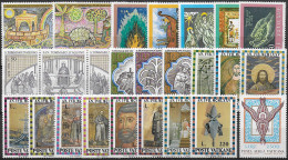 1974 Vaticano Complete 25v. MNH - Otros & Sin Clasificación