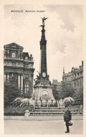 BELGIQUE - Bruxelles - Vue Sur Le Monument Anspach - Animé - Carte Postale Ancienne - Andere & Zonder Classificatie