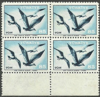 Turkey; 1959 Airmail Stamp 85 K. "Color Tone Variety" - Ungebraucht