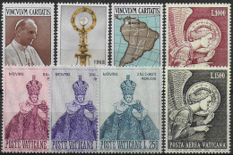 1968 Vaticano Complete Year 8v. MNH - Otros & Sin Clasificación