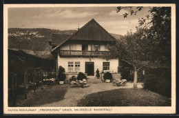 AK Urach / Württbg., Cafe-Restaurant Friedrichsau  - Bad Urach