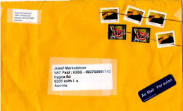 Auslandsbrief Von Ottawat Mit Mischfrankatur 2024 - Covers & Documents
