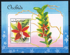 Bloc Sheet  Fleurs Orchidées Flowers Orchids  Neuf  MNH ** Afghanistan 1999 - Orchidee