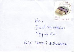 Brief Von St. Anton Am Arlberg Mit 95 Cent Helga Haugeneder 2024 - Briefe U. Dokumente