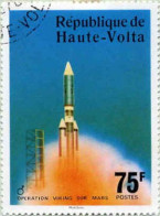 Burkina Hte-Volta Poste Obl Yv: 390 Mi:634 Opération Vinking Sur Mars (cachet Rond) - Opper-Volta (1958-1984)