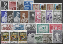 1964 Vaticano Complete Year 29v. MNH - Altri & Non Classificati