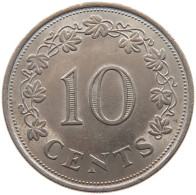 MALTA 10 CENTS 1972 #s105 0037 - Malta