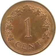 MALTA 1 CENT 1977 #s105 0147 - Malte