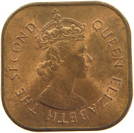 MALAYA BRITISH BORNEO 1 CENT 1961 #s105 0303 - Maleisië