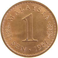 MALAYSIA SEN 1967 #s105 0519 - Malesia