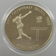 KOREA SOUTH 1000 WON 1988 PROOF #sm14 0159 - Korea (Zuid)