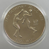 KOREA SOUTH 1000 WON 1987 UNC #sm14 0251 - Korea, South