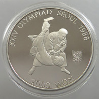 KOREA SOUTH 2000 WON 1987 PROOF #sm14 0227 - Coreal Del Sur