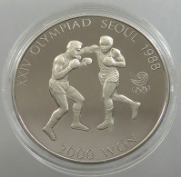 KOREA SOUTH 2000 WON 1986 PROOF #sm14 0051 - Korea, South