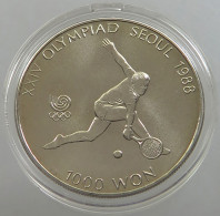 KOREA SOUTH 1000 WON 1987 UNC #sm14 0137 - Korea (Süd-)