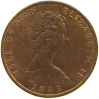 ISLE OF MAN 1/2 PENNY 1983 #s105 0491 - Isle Of Man