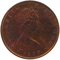 ISLE OF MAN 1/2 PENNY 1977 #s105 0497 - Eiland Man