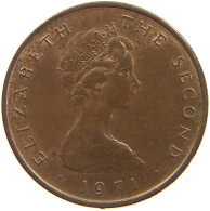 ISLE OF MAN 1/2 NEW PENNY 1971 #s105 0479 - Isle Of Man