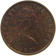 ISLE OF MAN 1/2 NEW PENNY 1971 #s105 0459 - Isla Man