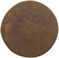 IRAN FALUS 124. SUN Fath Ali Shah, 1797-1834 (AH 1212-1250) #t034 0115 - Iran