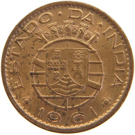 INDIA PORTUGUESE 10 CENTAVOS 1961 #s105 0515 - Indien