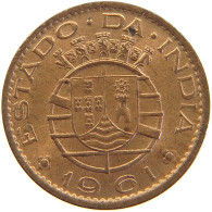 INDIA PORTUGUESE 10 CENTAVOS 1961 #s105 0513 - Indien