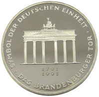 GERMANY BRD 10 MARK 1991 A PROOF #sm14 0963 - 10 Mark