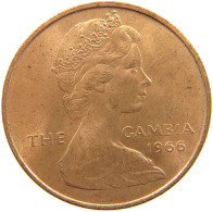 GAMBIA PENNY 1966 #s105 0193 - Gambie