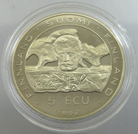 FINLAND 5 ECU 1992 UNC #sm14 0091 - Finlande