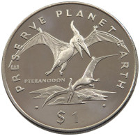 ERITREA DOLLAR 1993 PTERANODON UNC #sm14 1063 - Erythrée