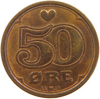 DENMARK 50 ÖRE 1990 #s105 0275 - Danimarca