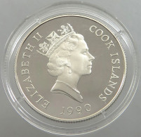 COOK ISLANDS 10 DOLLARS 1990 BARCELONA PROOF #sm14 0261 - Cookeilanden