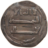 ABBASIDS DIRHAM SILVER #t034 0069 - Islamic