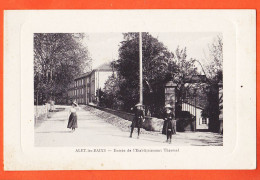 01974 / ♥️ ⭐ Rare ALET-les-BAINS 11-Aude Jeunes Femmes Entree Etablissement Thermal 1910s Carte Détourée-Veuve BONNAFOUS - Altri & Non Classificati