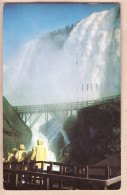 01678 / BRIDAL VEIL 1958 No Trip To NIAGARA Falls Is Complete Without Cave Winds Trip-LESLIE NIAGARA FALLS Ontario - Andere & Zonder Classificatie