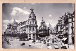 01563 / MADRID Avenidas Jose ANTONIO Y ALCALA Automobiles 1950s - Real Foto CIMER N° 21 Espagne Spain España - Madrid