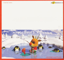 01586 / MEILLEURS VOEUX Souvenir Philatélique LA POSTE ( Sans Bloc Timbre ) Creations Alexis NESME - Neujahr