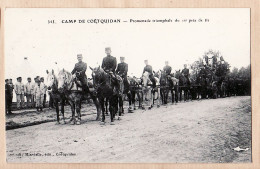 01702 / Camp De COETQUIDAN (56) Promenade Triomphale Du 1er Prix Tir Guerre 1914 MINVIELLE 353 - Guer Cötquidan