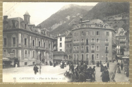 01732 / CAUTERETS 65-Hautes Pyrénées Place De La Mairie Hotel De La PAIX 1910s Editions LEVY 28 - Cauterets