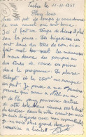 01721 / Lisez ! TARBES 65-Hautes Pyrénées Brigadiers Têtes De Cons Tour Entrainement Saut Parachute Militaire 1952  - Tarbes