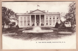 01665 / WASHINGTON D-C WHITE-HOUSE Maison-Blanche 1890s FOSTER- REYNOLDS N° 3 Authorized Act Congress May 19, 1898 - Washington DC