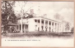 01677 / MOUNT VERNON VA-Virginia WASHINGTON MANSION 1890s FOSTER- REYNOLDS N° 5 Authorized Act Congress May 19, 1898 - Otros & Sin Clasificación