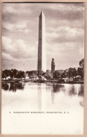 01660 / WASHINGTON Monument WASHINGTON D-C 1890s FOSTER- REYNOLDS N° 4 Authorized Act Congress May 19, 1898 - Washington DC