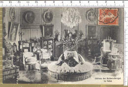 01521 / ROCHERS-SEVIGNE Près Viré 35-Ille Et Vilaine Salon Du Chateau Cote Emeraude 1910s Edit HD - Andere & Zonder Classificatie