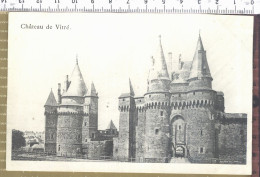 01508 / VITRE 35-Ille Et Vilaine Chateau De VITRE 1910s - Vitre