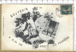 01510 / LA PEINIERE 35-Ille Et Vilaine N-D De LA PEINIERE Souvenir Muiltivues De NOTRE-DAME 1908 - BAHON RAULT - Other & Unclassified