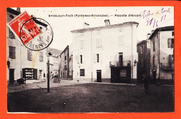 01965 / ♥️ ⭐ Rare 66-ARLES-sur-TECH Placette AMONT 1911 DUVAL à Jane GARIDOU Mercerie Port-Vendres Pyrénées Orientales - Other & Unclassified